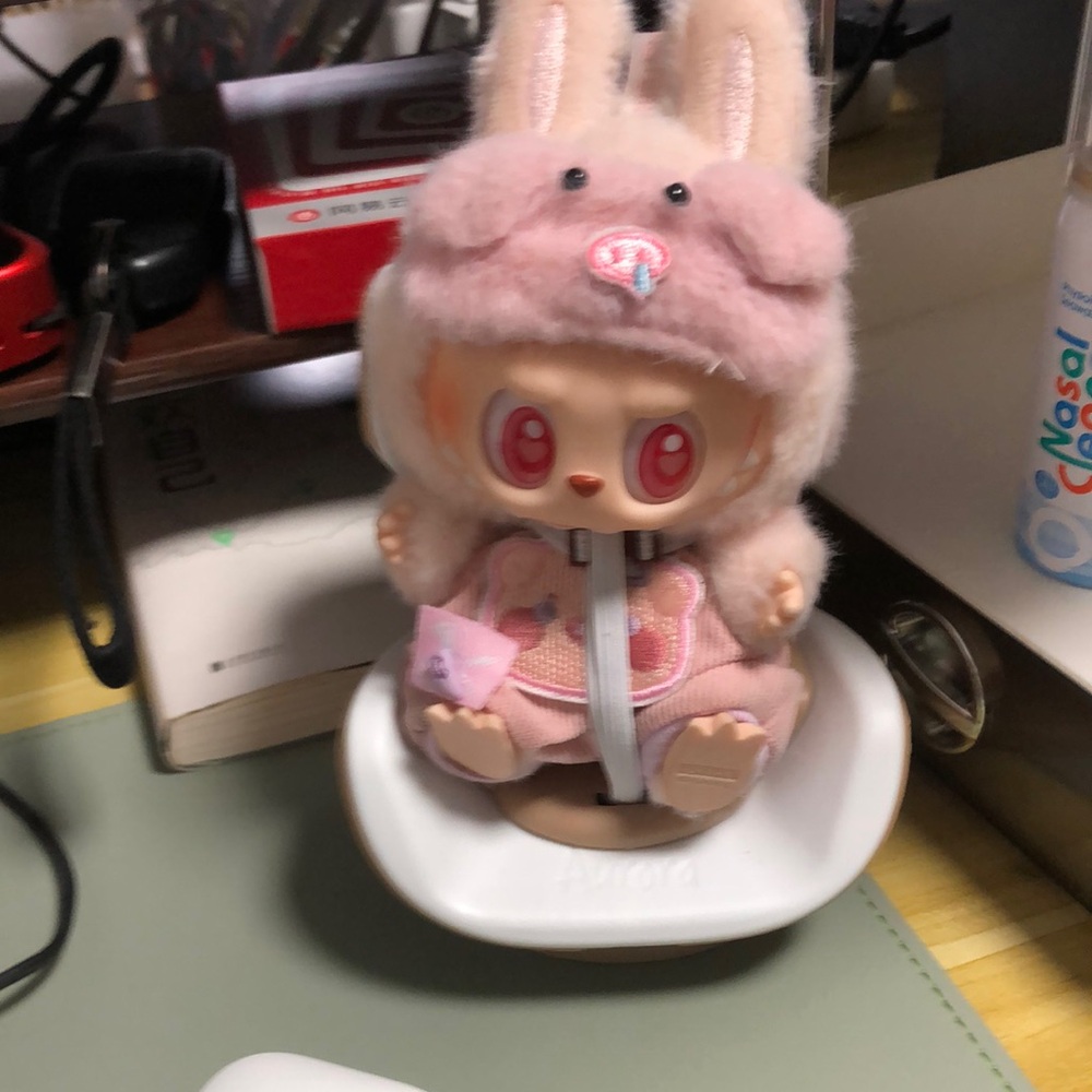Cute Pink Bunny Plush Doll
